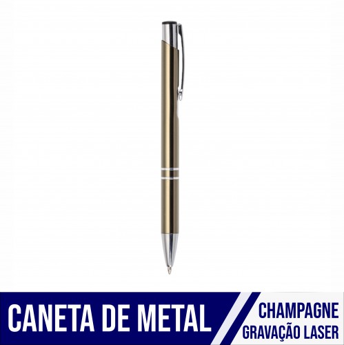 Caneta Champagne Personalizada