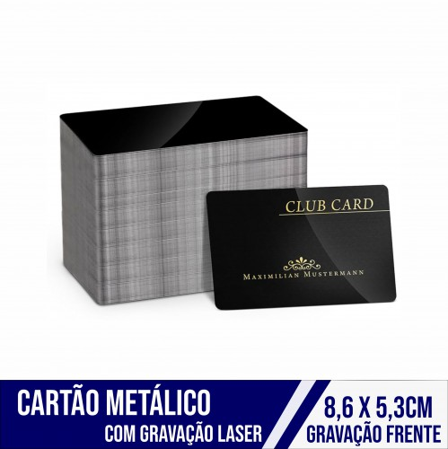 Cartao Metalico