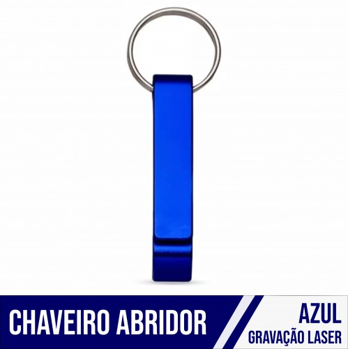 Chaveiro Abridor Azul