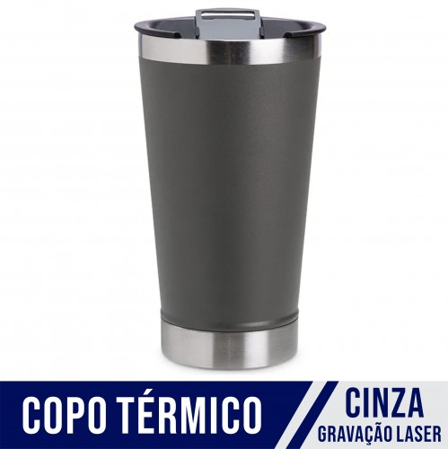 Copo Termico Cinza